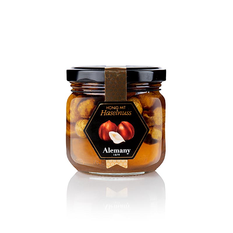 Honey with hazelnuts Mel amb Avellana, Alemany - 250 g - Glass