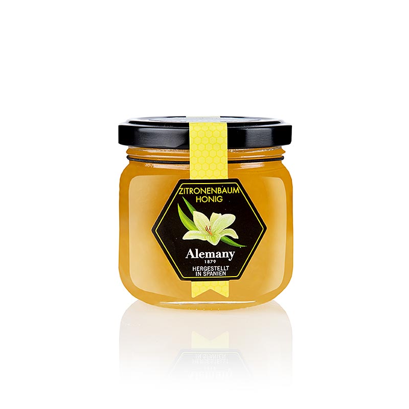 Lemon tree honey Mel Llimoner from Spain, Alemany - 250 g - Glass