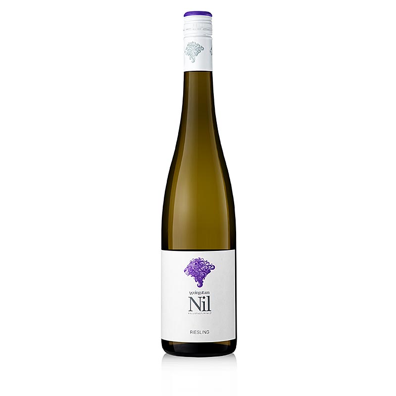 2021er Riesling, trocken, 12% vol., Weingut am Nil - 750 ml - Flasche 2021er Riesling, trocken, 12% vol., Weingut am Nil - 750 ml - Flasche