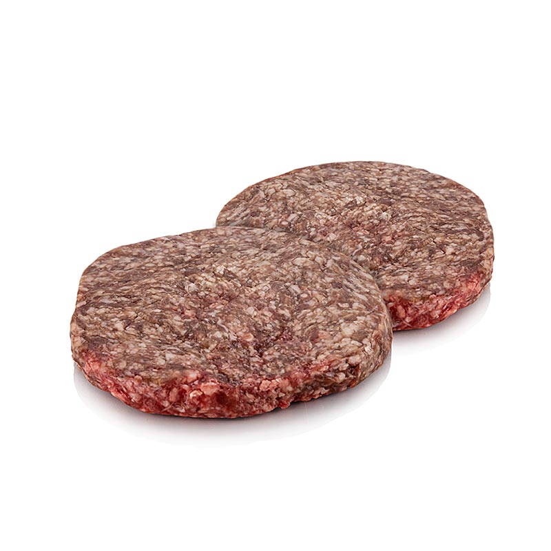 Burgerfrikadeller 100% fuldblods Wagyu, Wagyu Auetal - 360 g, 2 x 180 g - vakuum