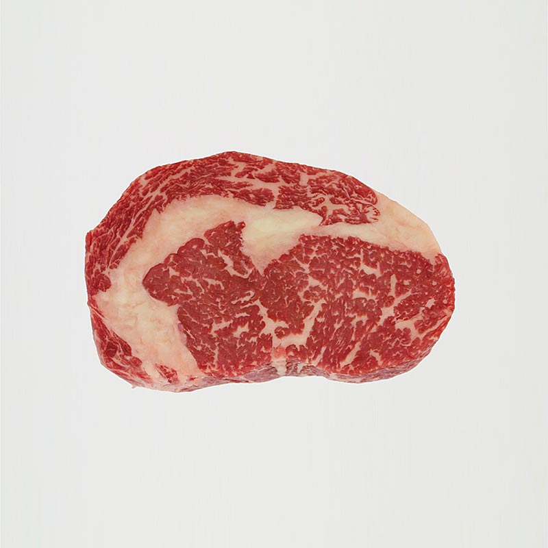 Sélection de bifteck de faux-filet, boeuf de génisse rouge vieilli ShioMizu, eatventure - environ 350g - vide