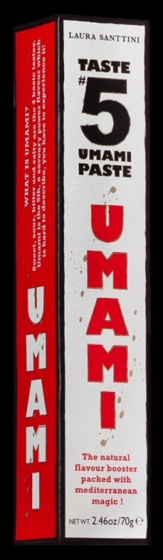 knop nee 5 - Umami Paste, knop nr. 5 - Umami-pasta, Laura Santtini - 70g - deel