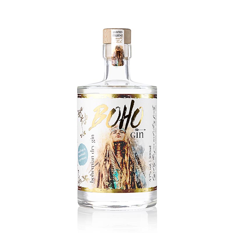 BOHO Bohemian Dry Gin Deutschland 43% vol. - 500 ml - Flasche