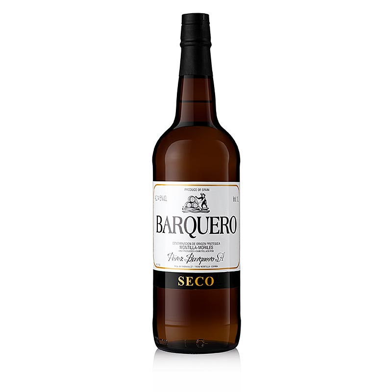 Barquero Dry, for cooking, 14.5% - 1L - Bottle