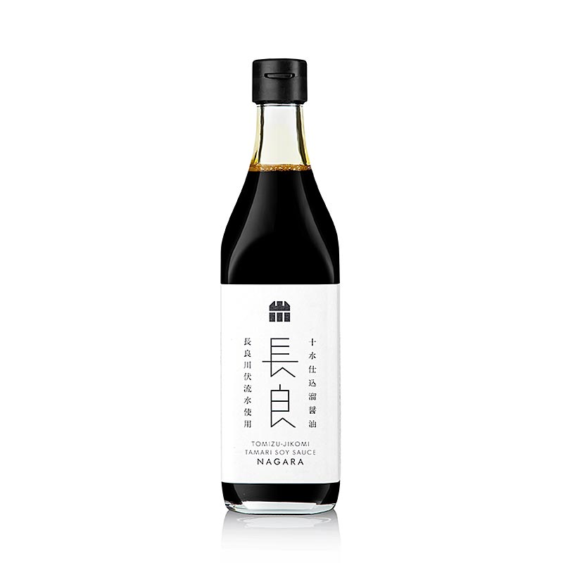 Sojasauce - Tamari, 2 år i træfad, Nagara - 500 ml - Flaske Sojasauce - Tamari, 2 år i træfad, Nagara - 500 ml - Flaske