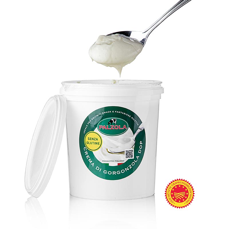 Crema di Gorgonzola DOP, Palzola - 1 kg - PE kan