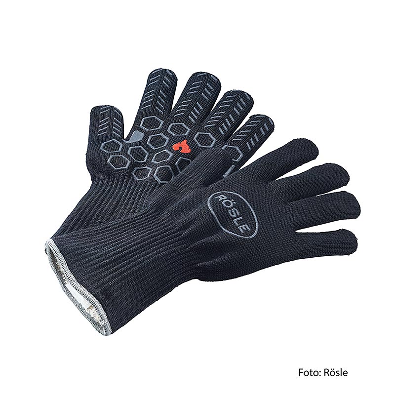 Gants de barbecue premium Rösle, fibres d`aramide META, paire (25240) - 1 pc - déjouer