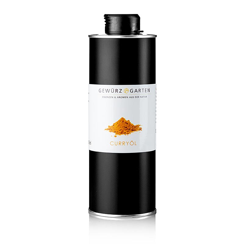 Gewürzgarten Curryöl auf Rapsölbasis - 500 ml - Aluflasche