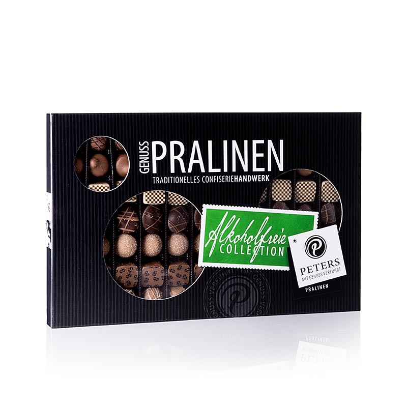 Trüffel & Pralinen-Mischung, alkoholfrei, Peters - 950 g - Schachtel Trüffel & Pralinen-Mischung, alkoholfrei, Peters - 950 g - Schachtel