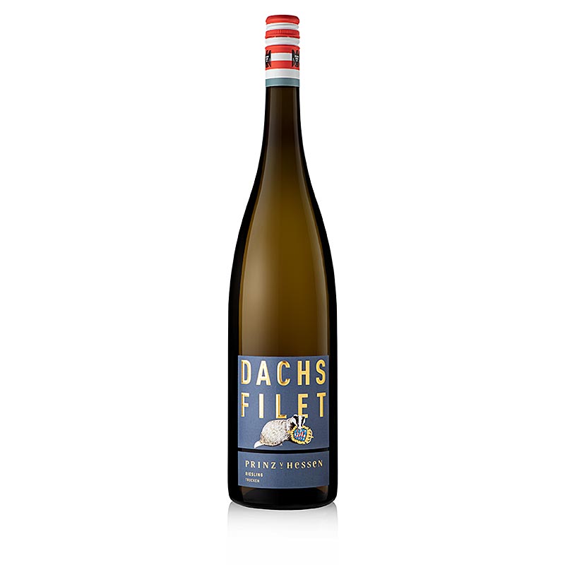 Prinz Hessen 2020 Dachsfilet Riesling trocken Magnum - 1,5 l - Flasche