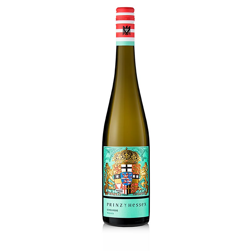 2021er Scheurebe, trocken, 12,5% vol., Prinz von Hessen - 750 ml - Flasche 2021er Scheurebe, trocken, 12,5% vol., Prinz von Hessen - 750 ml - Flasche