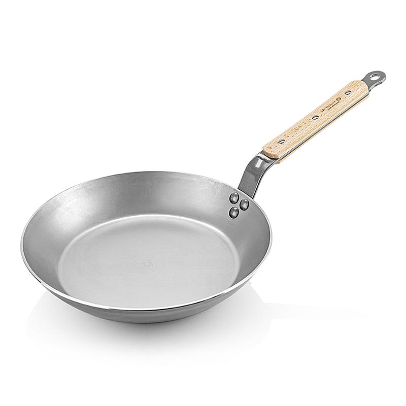 deBUYER Mineral B Bois frying pan, iron pan, 28cm (5710.28) - 1 pc - Bag