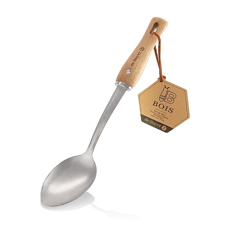 deBUYER B Bois ladle, stainless steel/wood (2701.01) - 1 pc - Bag