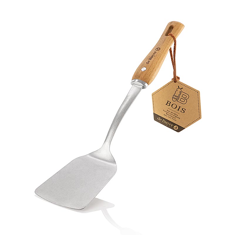 deBUYER B Bois spatule, inox/bois (2701.05) - 1 pc - Sac