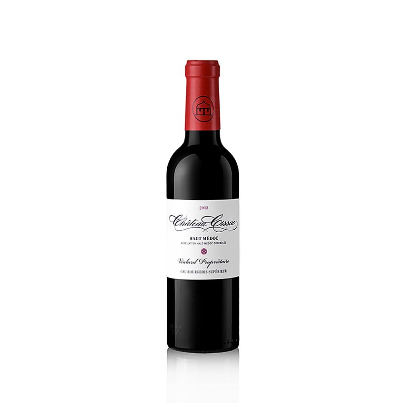 2018er Chateau Cissac Cru Bourgeois, trocken, 14% vol. - 375 ml - Flasche 2018er Chateau Cissac Cru Bourgeois, trocken, 14% vol. - 375 ml - Flasche