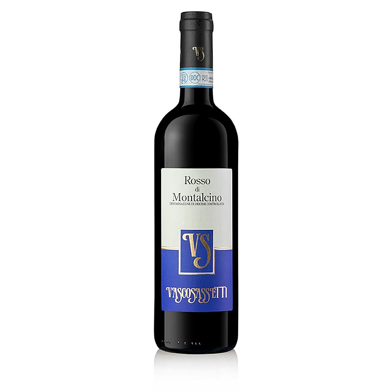 2020er Rosso di Montalcino, trocken, 14% vol., Vasco Sassetti - 750 ml - Flasche
