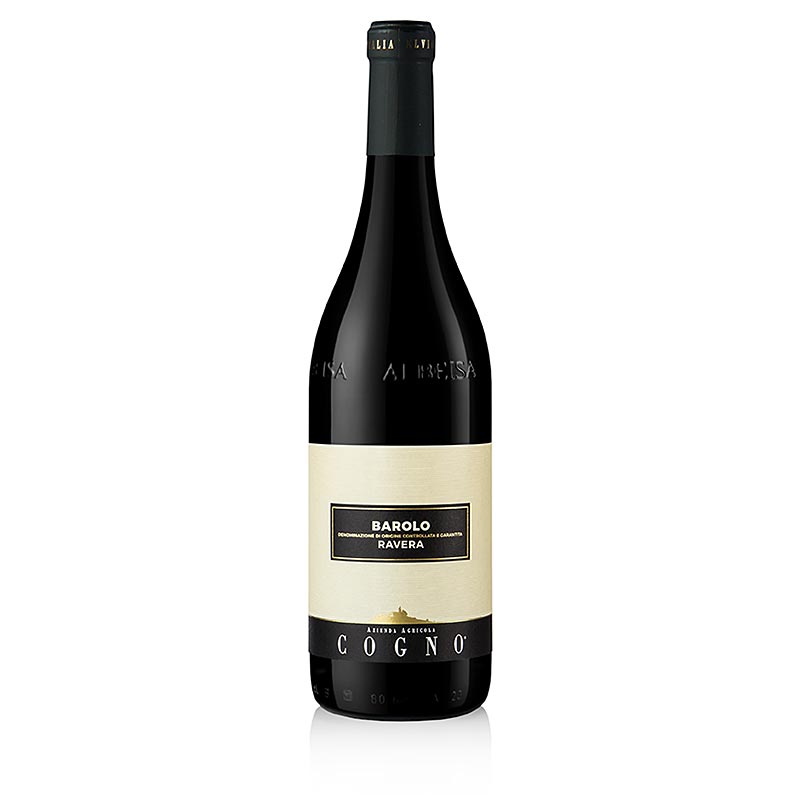 2017 Barolo Ravera, droog, 14,5% ABV, Elvio Cogno - 750ml - Fles