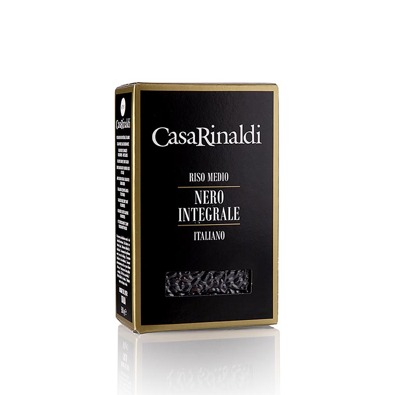 Schwarzer Reis, Vollkorn, Casa Rinaldi - 500 g - Schachtel