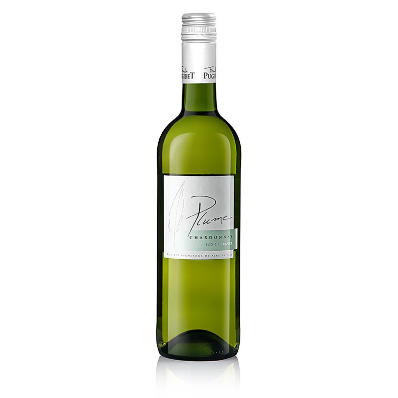 2021er Plume, Chardonnay, trocken, 9% vol., La Colombette - 750 ml - Flasche