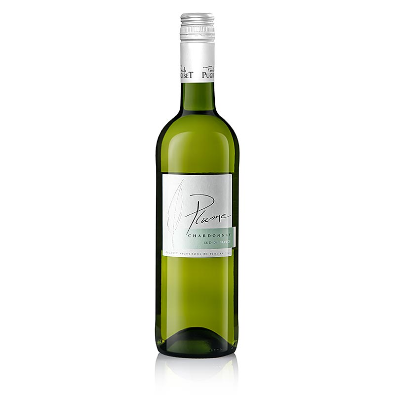 2021er Plume, Chardonnay, trocken, 9% vol., La Colombette - 750 ml - Flasche 2021er Plume, Chardonnay, trocken, 9% vol., La Colombette - 750 ml - Flasche
