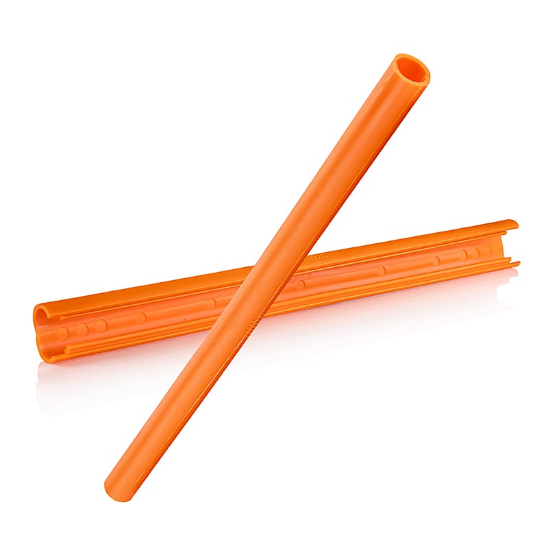 ClickStraw - reusable drinking straw, orange - 300 pcs - Cardboard