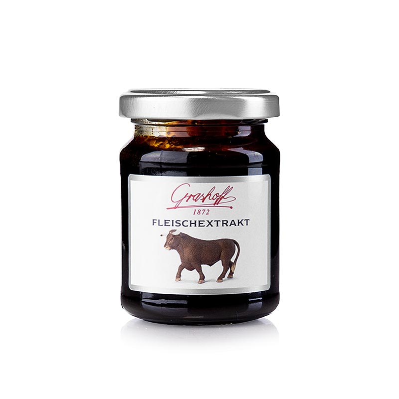 Extrait de viande, concentré de boeuf, Grashoff - 150g - Verre