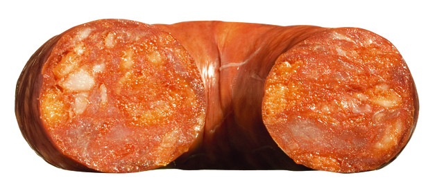 Chorizo Barbacoa, Bratwurst aus Schweinefleisch mit Paprika, Alejandro - 250 g - Stück