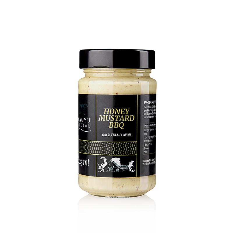 Wagyu Auetal - Honig-Senf-Sauce - 225 ml - Glas Wagyu Auetal - Honig-Senf-Sauce - 225 ml - Glas