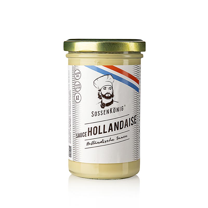 Sossenkönig - Hollandaise, küchenfertige Sauce - 250 ml - Glas