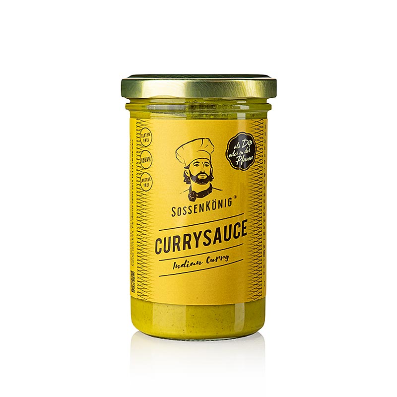 Sossenkönig - Indian Curry, ready-to-cook sauce - 250ml - Glass