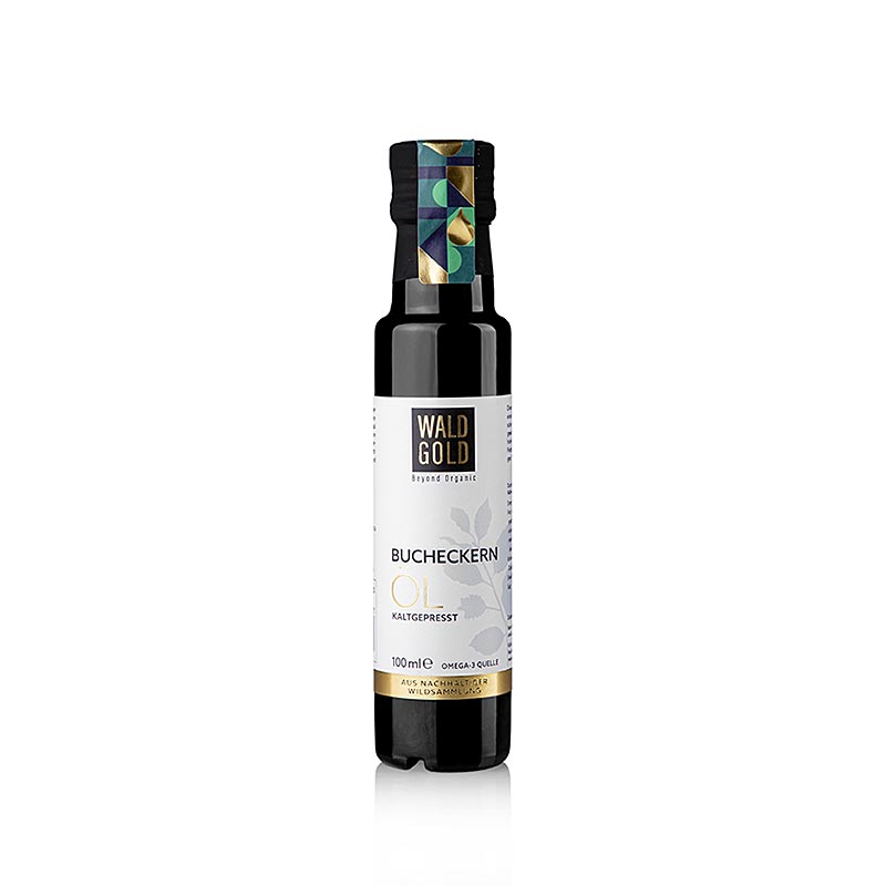 Beechnut oil, cold-pressed, forest gold - 100ml - bottle