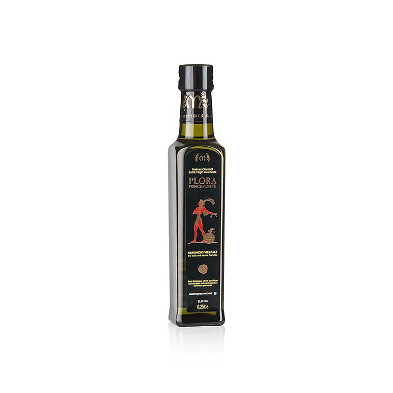 Huile d`olive extra vierge, Plora Prince de Crete, Crete - 250 ml - Bouteille