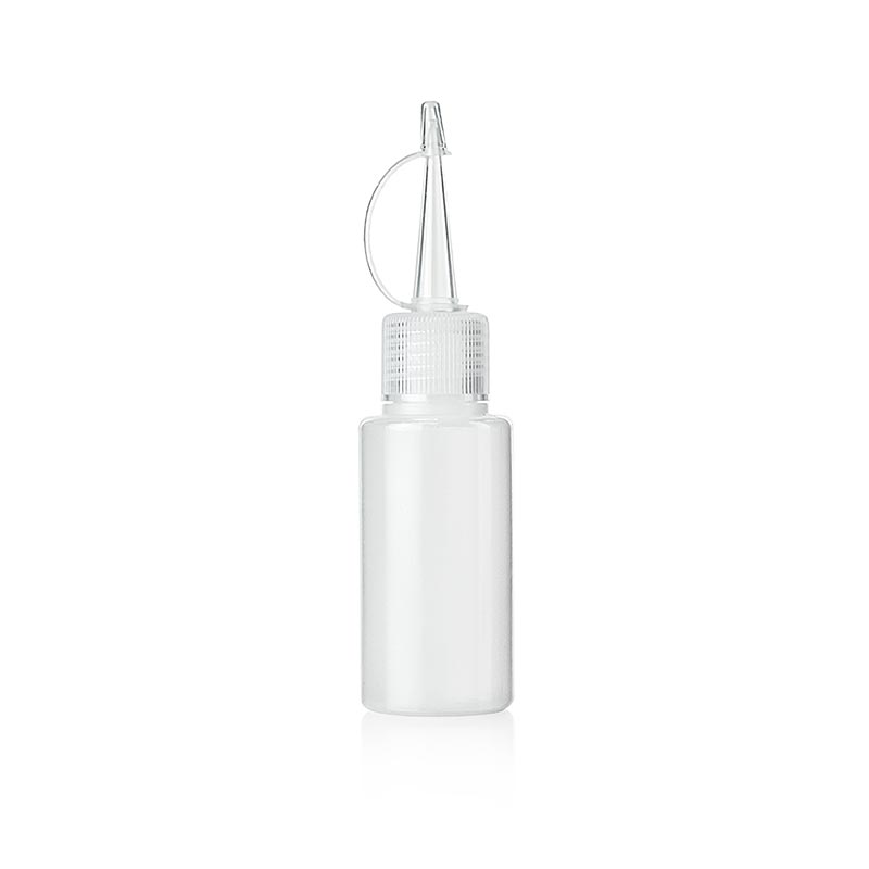 Plastic wash bottle, with dropper/cap, 50ml, 100% Chef - 1 pc - loose