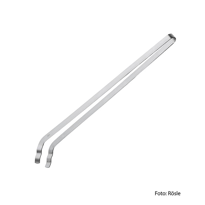 Rösle coal tongs, 50cm, stainless steel - 1 pc - No