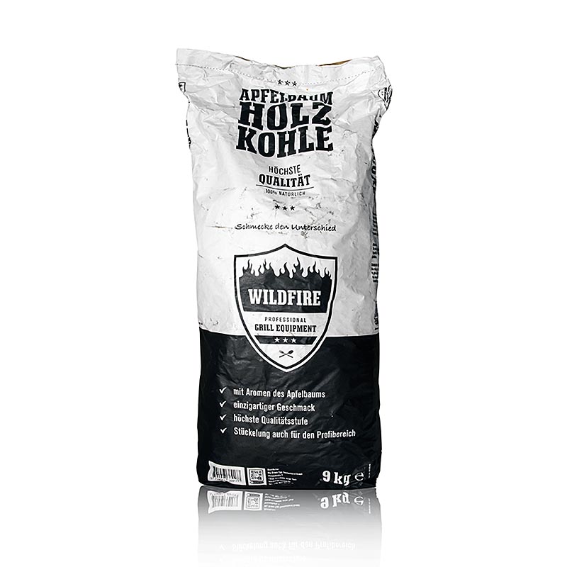 Big Green Egg - Apple Tree Charcoal, 9kg - 9kg - bag