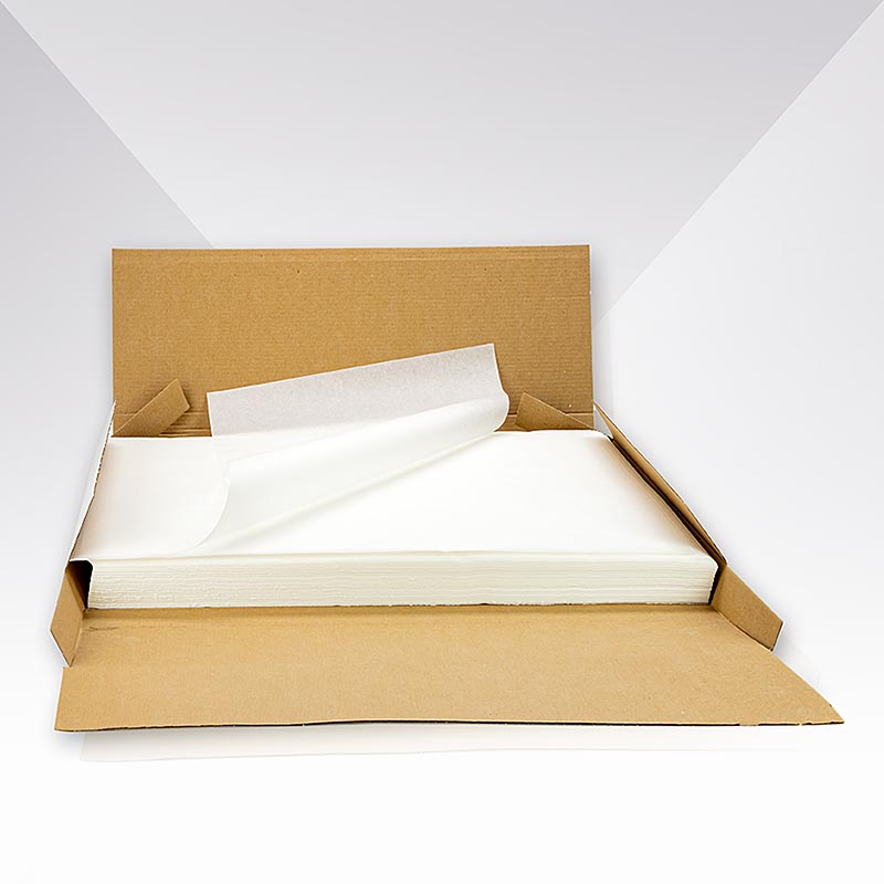 Bakpapier SUPER EXTRA, gesneden, 53 x 32.5cm, bakpapier - 500 vellen - Karton