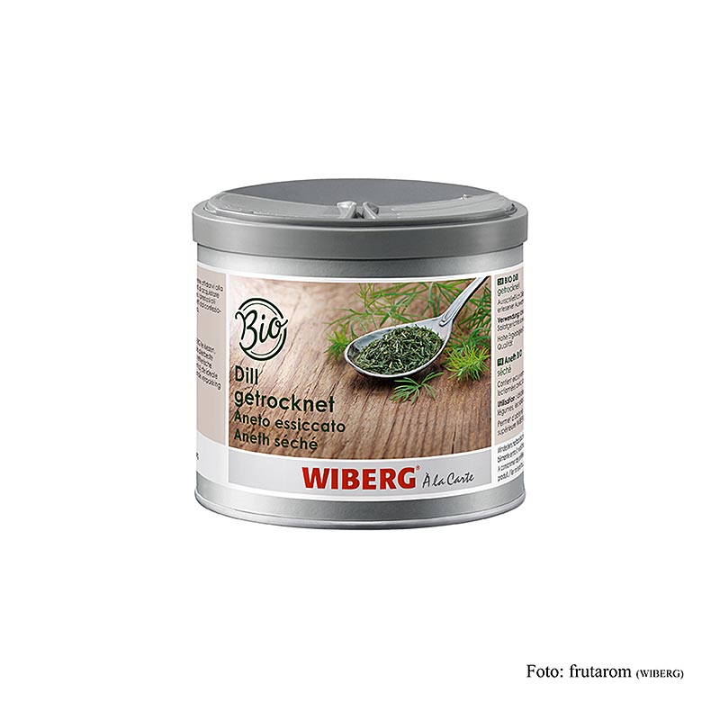 Wiberg oekologisk dild, toerret - 90 g - Aroma sikker