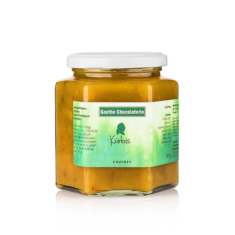 Goethe Chocolaterie - Kürbis Chutney - 390 g - Glas