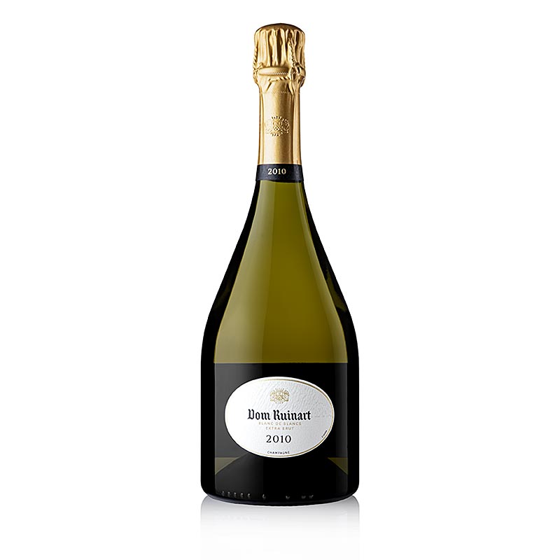 Champagne Dom Ruinart, 2010 Blanc de Blancs brut, 12,5% vol., Prestige Cuvee - 750 ml - Flaske