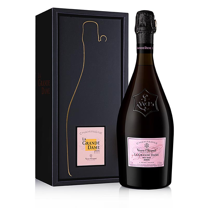 Champagner Veuve Clicquot 2006er La Grande Dame ROSE brut (Prestige-Cuvee) - 750 ml - Flasche