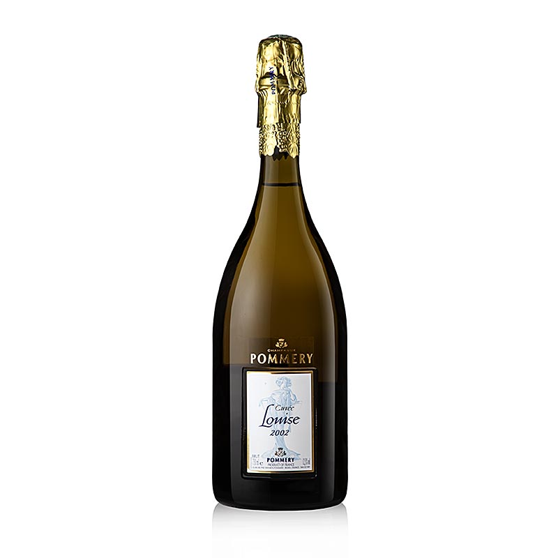 Champagner Pommery 2002er Cuvee Louise brut, 12,5% vol. (Prestige-Cuvee) 93 PP - 750 ml - Flasche Champagner Pommery 2002er Cuvee Louise brut, 12,5% vol. (Prestige-Cuvee) 93 PP - 750 ml - Flasche