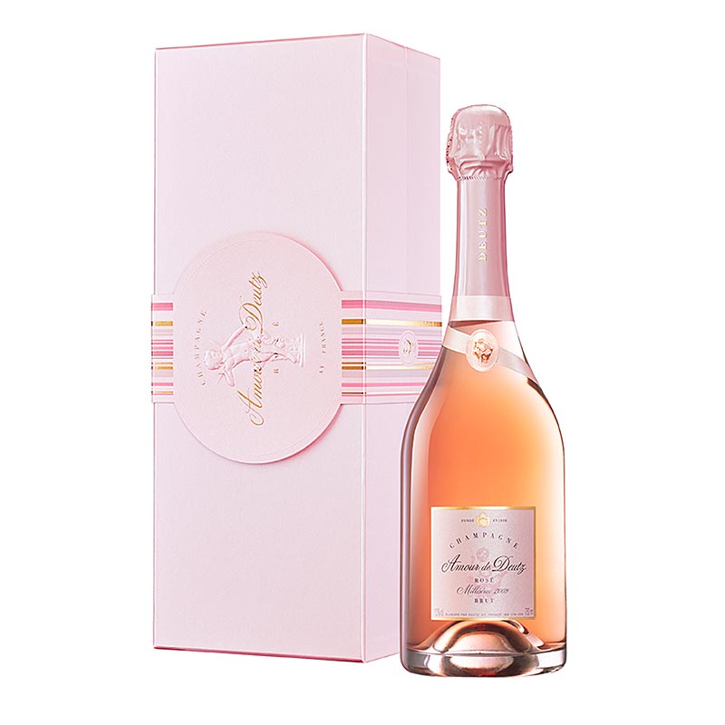 Champagne Deutz 2009 Amour de Deutz rose, brut, 12% vol., i GP - 750 ml - Flaske