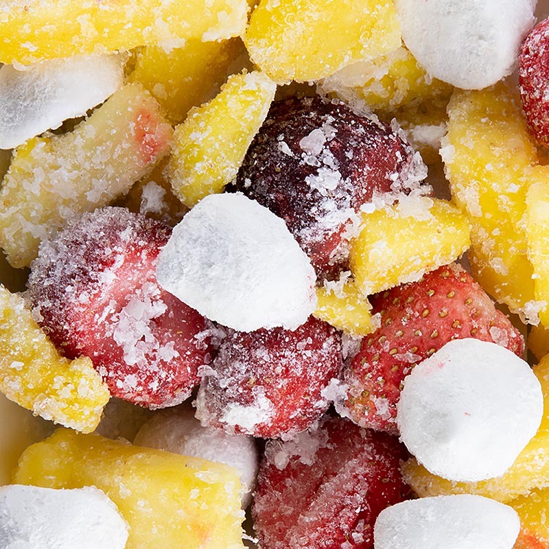 POMOM Smoothie Caribbean Feeling (ananas / fraise / noix de coco) - 4.2kg, 30x140g - POMOM Smoothie Caribbean Feeling (ananas / fraise / noix de coco) - 4.2kg, 30x140g -