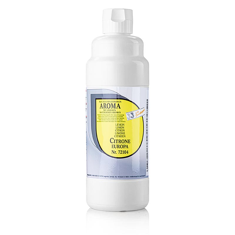 Lemon flavor - Europe, three-double, No.721 - 1 liter - PE bottle