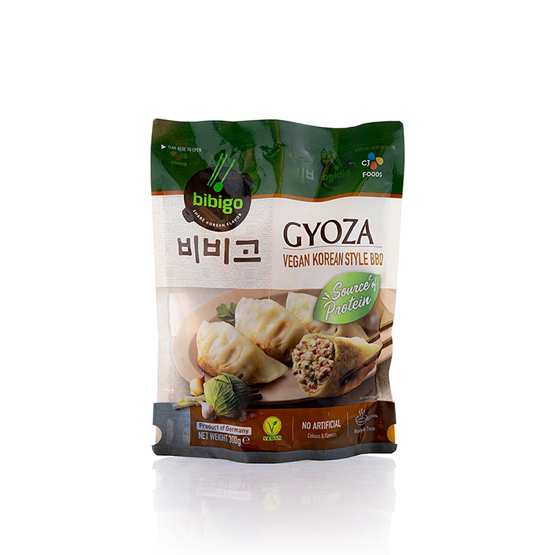 Wonton - Gyoza Korean BBQ, vegan (Dim Sum), Bibigo - 300g - bag