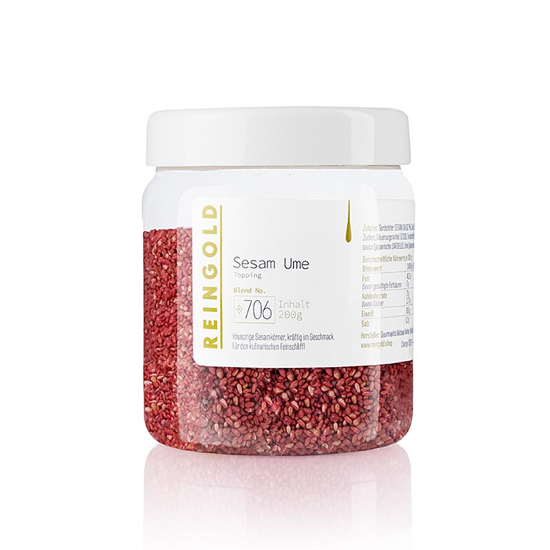 Reingold - Sesam mit Umegeschmack (Umeboshi) - 200 g - Pe-dose