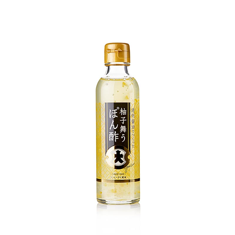 Crystal Ponzu Sauce, clear soy sauce with yuzu, Fundodai, Japan - 200ml - Bottle
