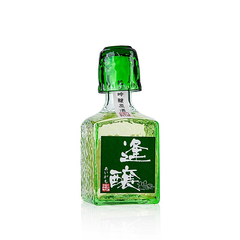 Suien Aigamo Junmai Ginjo Genshu Sake, 18% vol. - 300 ml - Flasche