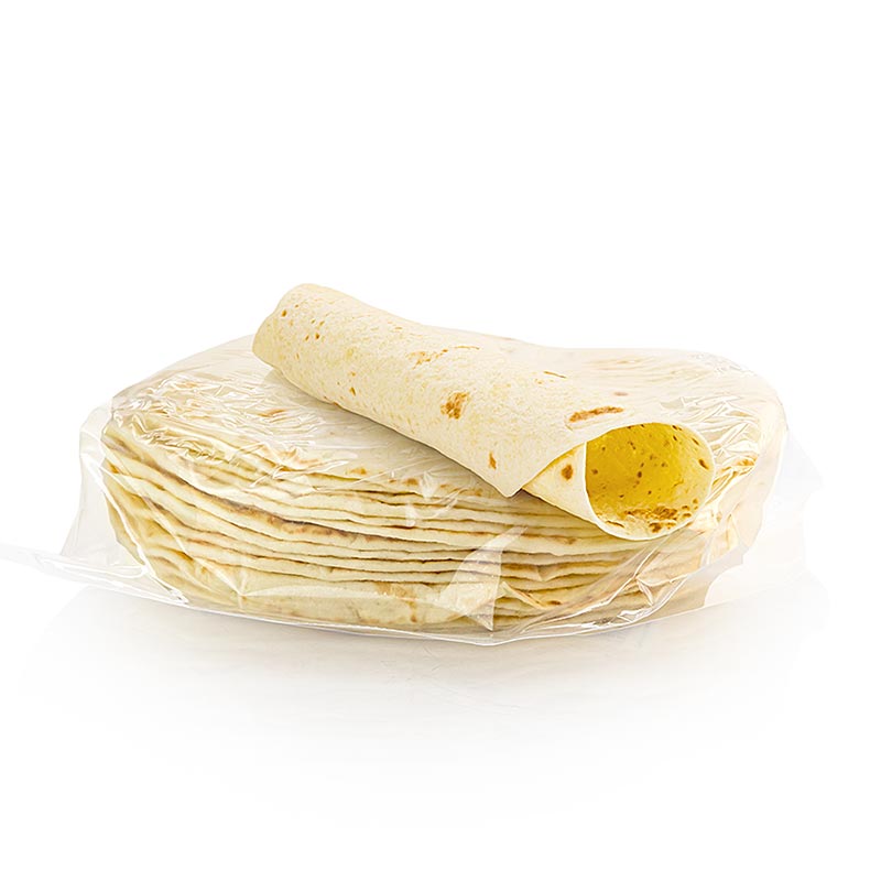 Hvede tortilla wraps, Ø15cm, Poco Loco - 6,96 kg, 12x530g - Pap