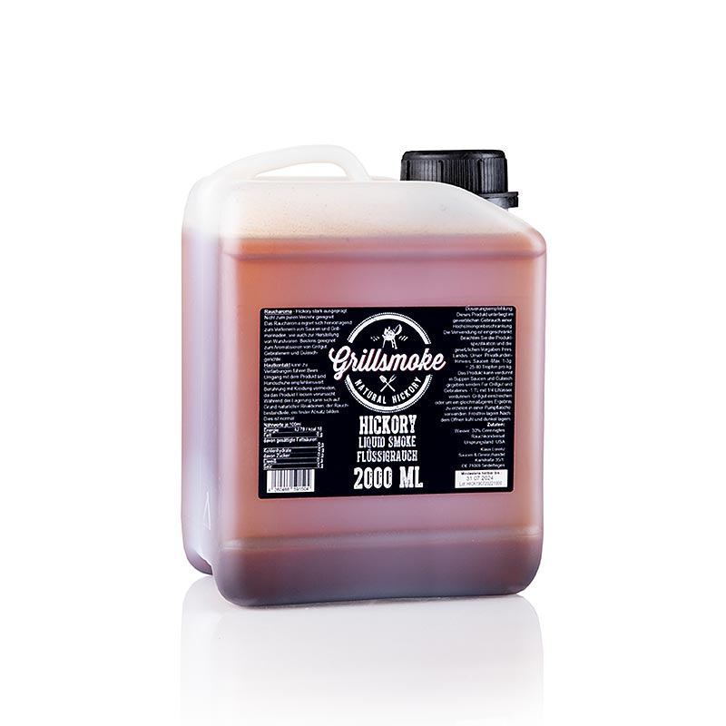Grillsmoke® Flüssigrauch, Liquid Smoke Hickory pur 3 x 2L (1L € 7,66) -  UDENHEIM BBQ SHOP